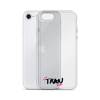 Clear iPhone Case - Tran Blessed