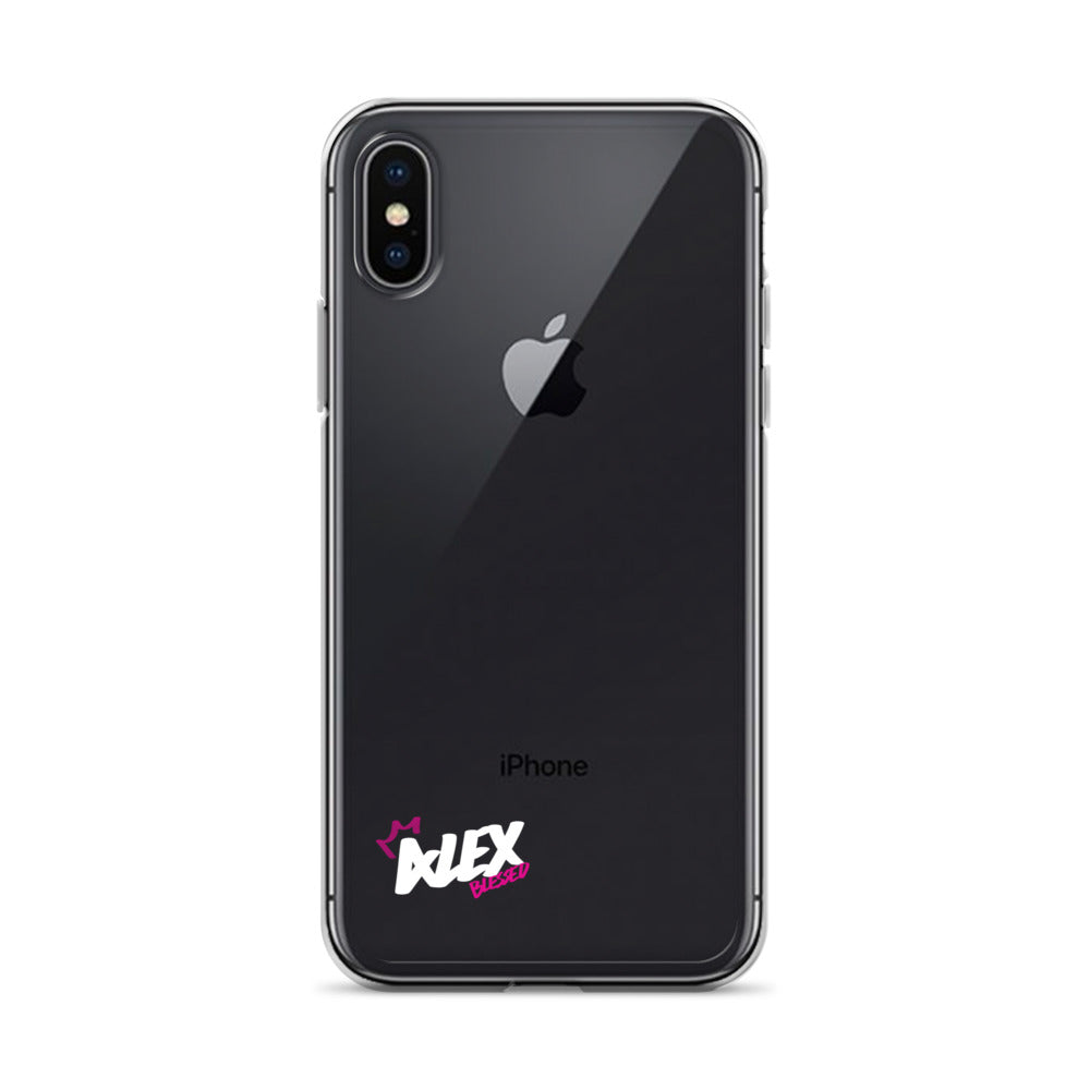 Clear iPhone Case - Alex Blessed