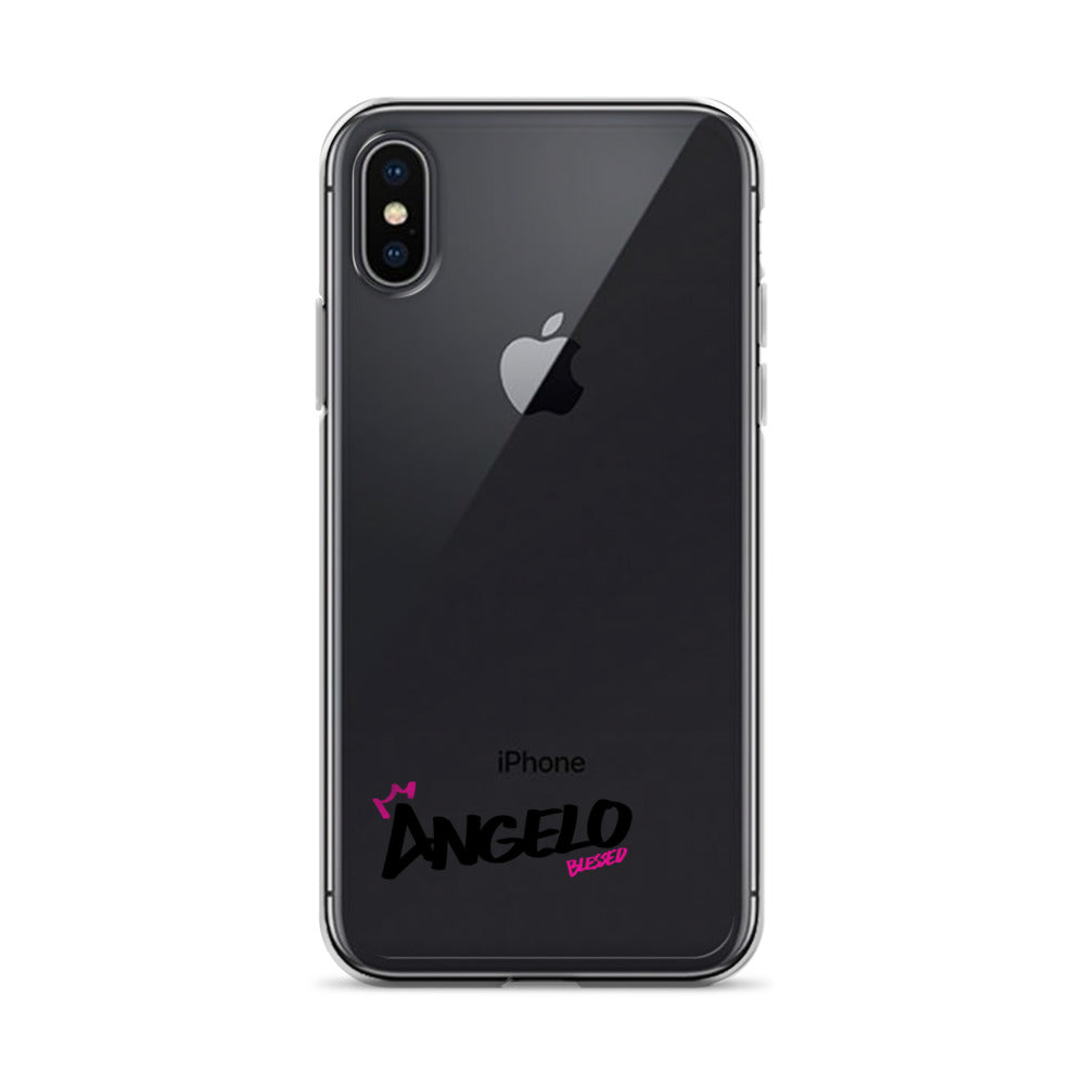 Clear iPhone Case - Angelo Blessed