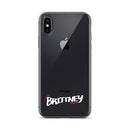 Clear iPhone Case - Brittney Blessed