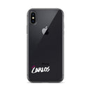 Clear iPhone Case - Carlos