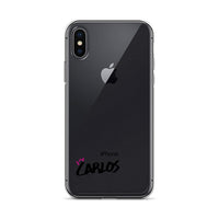 Clear iPhone Case - Carlos