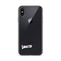 Clear iPhone Case - David