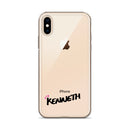 Clear iPhone Case - Kenneth