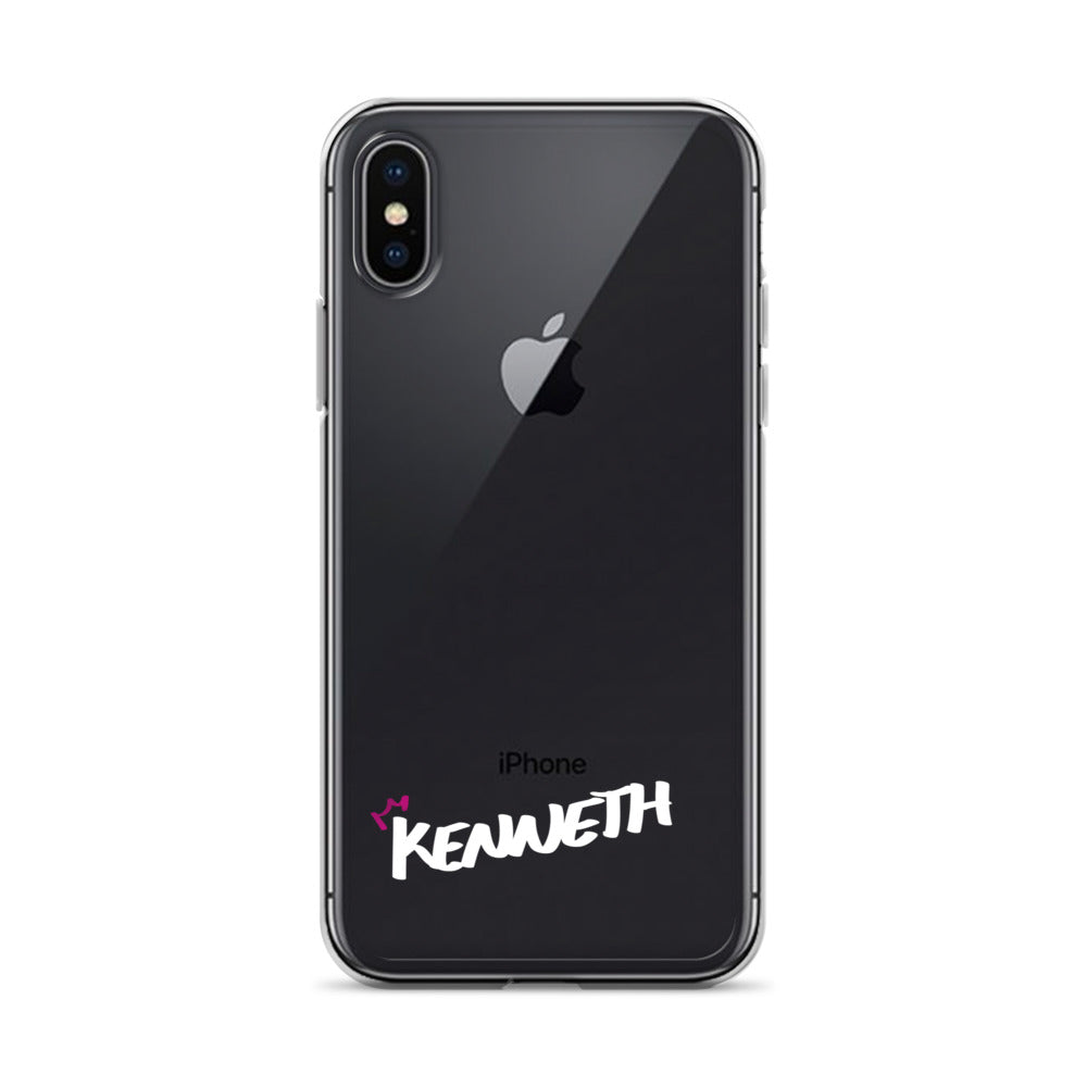 Clear iPhone Case - Kenneth