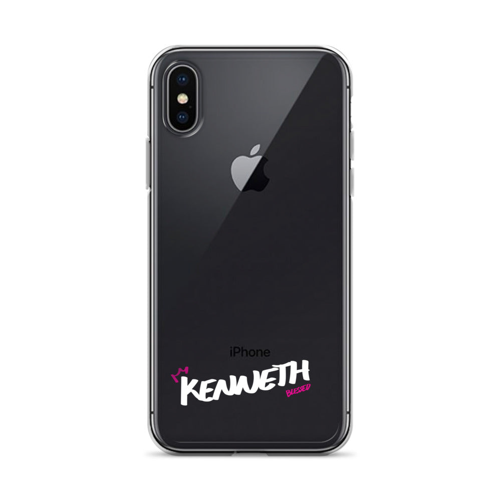 Clear iPhone Case - Kenneth Blessed