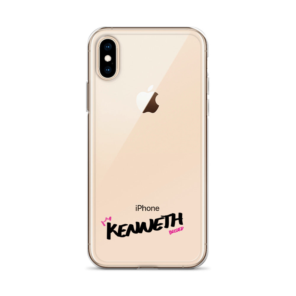 Clear iPhone Case - Kenneth Blessed