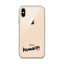 Clear iPhone Case - Kenneth Blessed