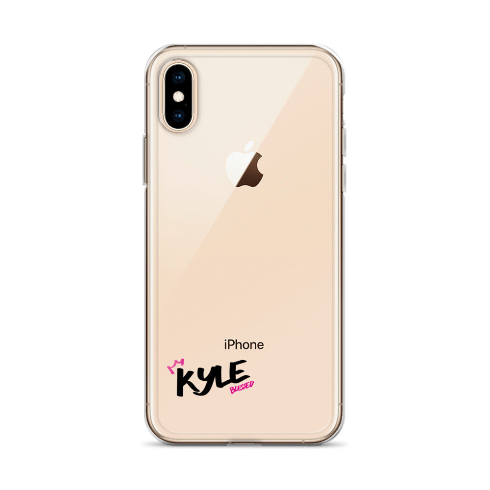 Clear iPhone Case - Kyle Blessed