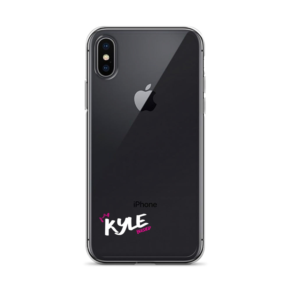 Clear iPhone Case - Kyle Blessed