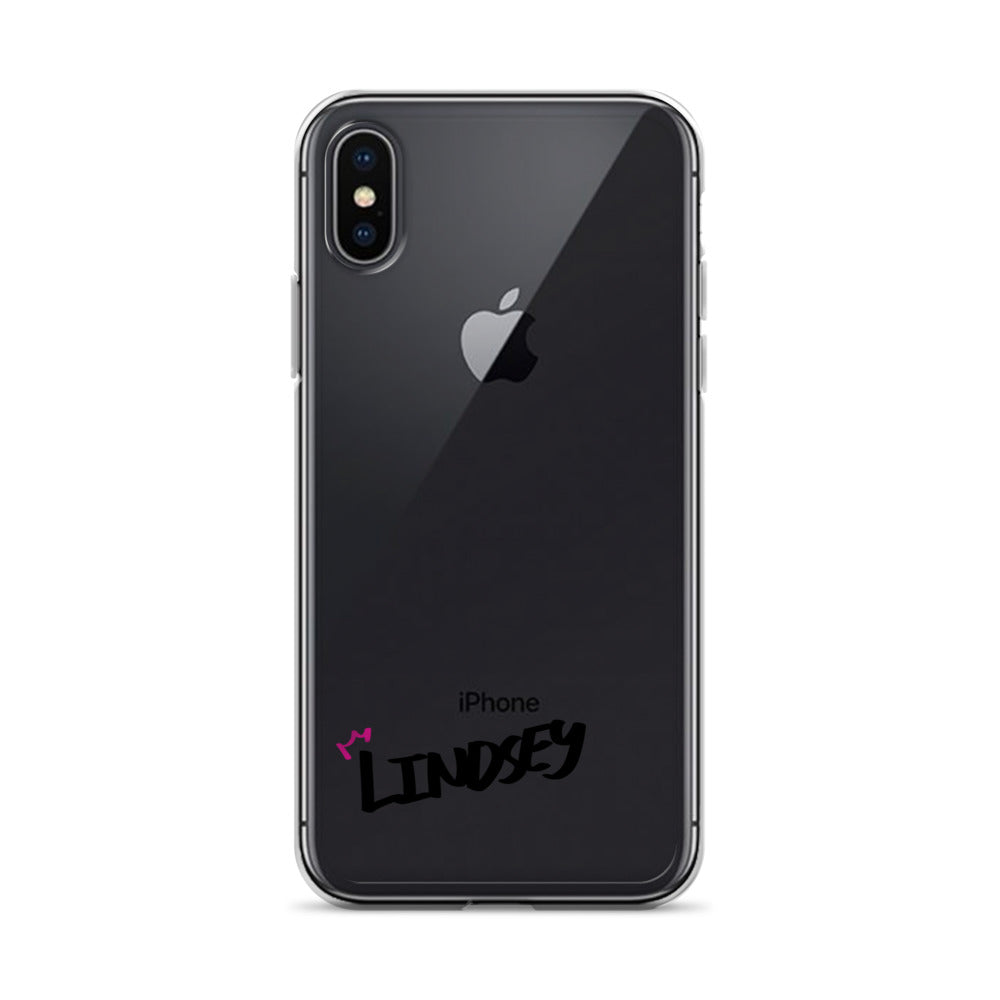 Clear iPhone Case - Lindsey