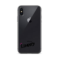 Clear iPhone Case - Lindsey