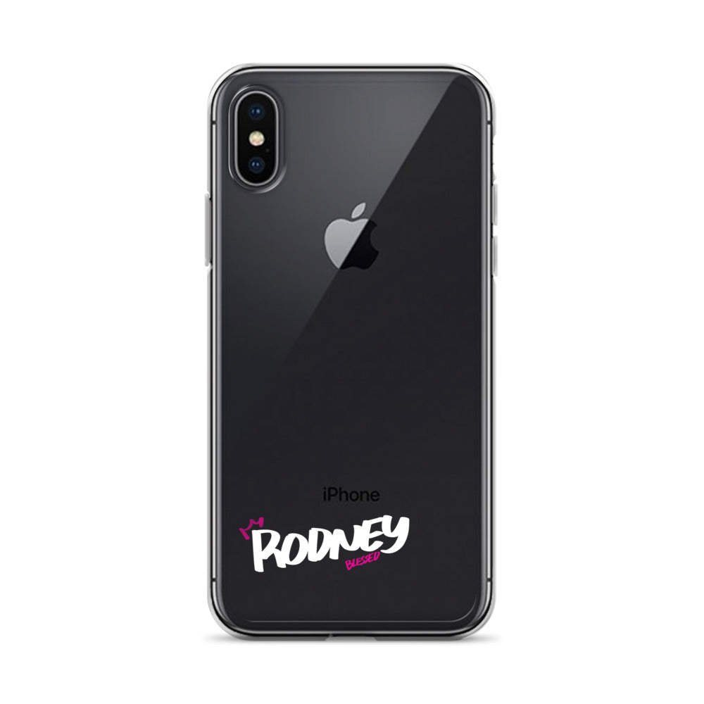 Clear iPhone Case - Rodney Blessed