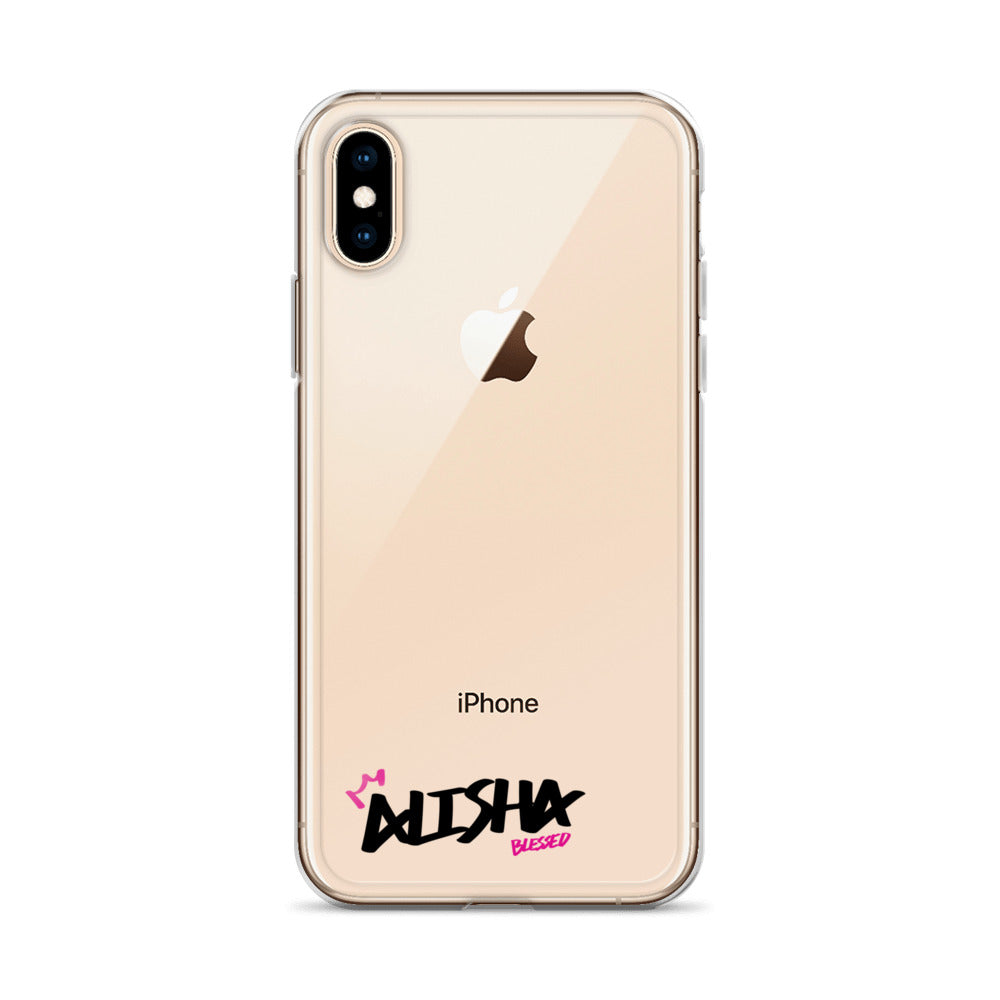 Clear iPhone Case - Alisha Blessed