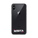 Clear iPhone Case - Rebecca Blessed