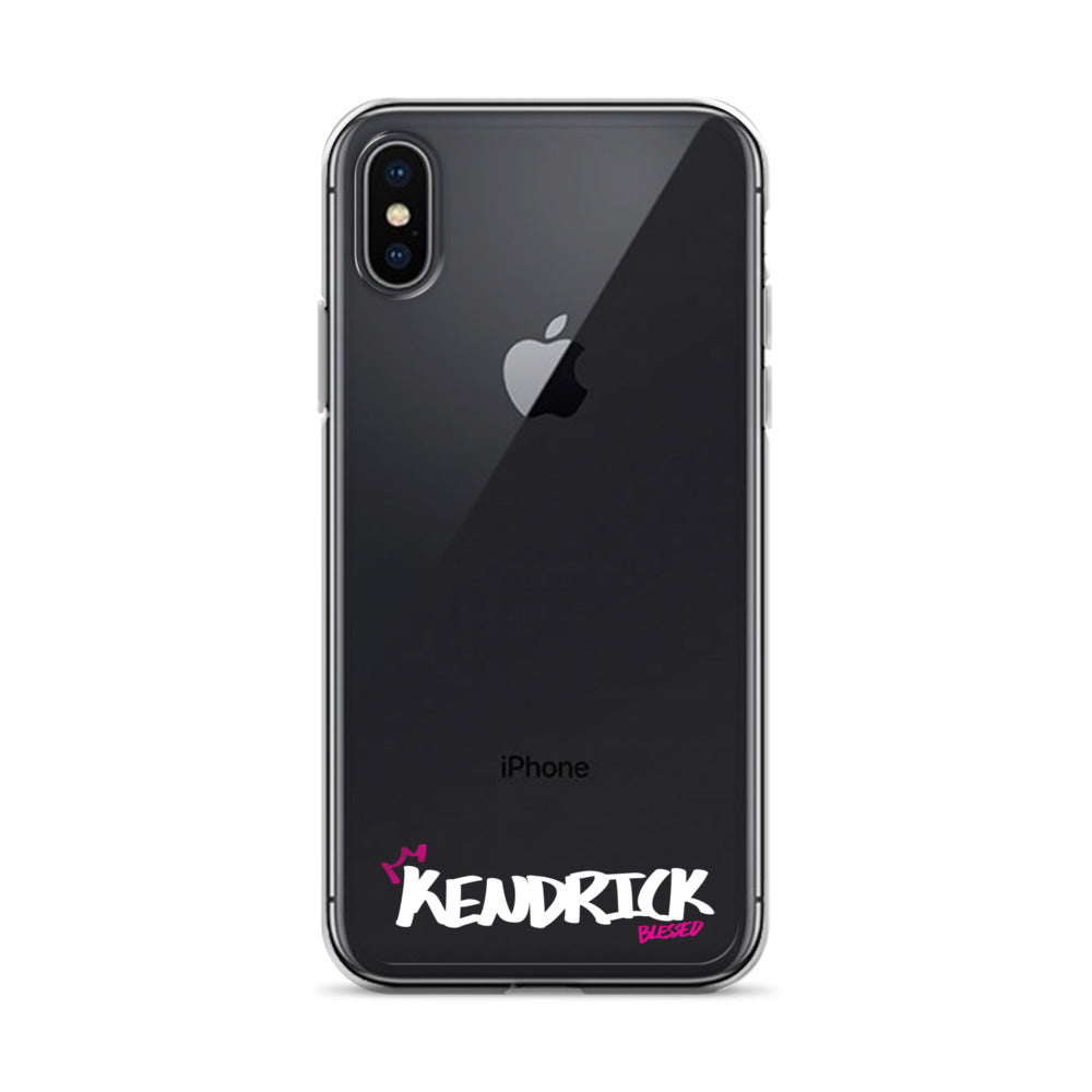 Clear iPhone Case - Kendrick Blessed