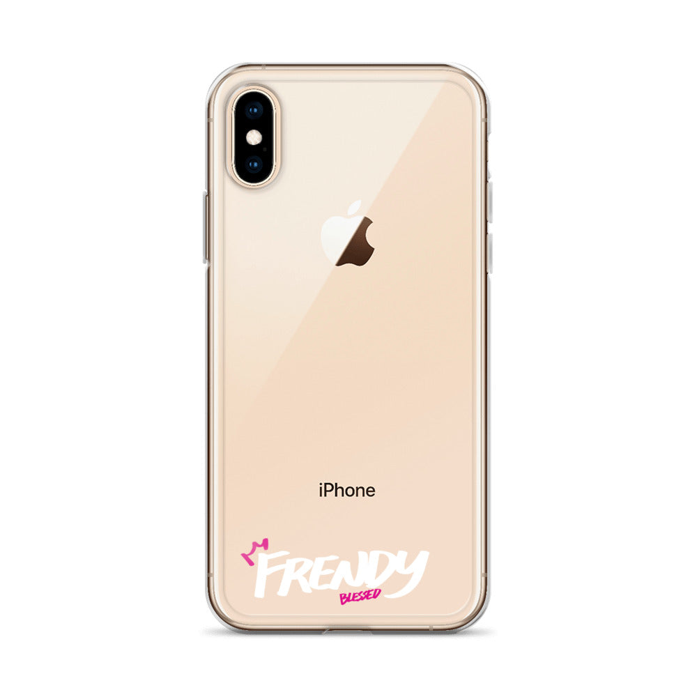 Clear iPhone Case - Frendy Blessed