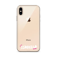 Clear iPhone Case - Isabella Blessed