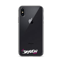 Clear iPhone Case - Jayden Blessed