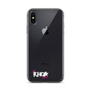 Clear iPhone Case - Khoa Blessed