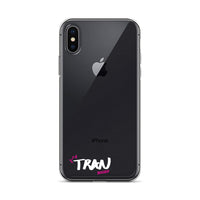 Clear iPhone Case - Tran Blessed