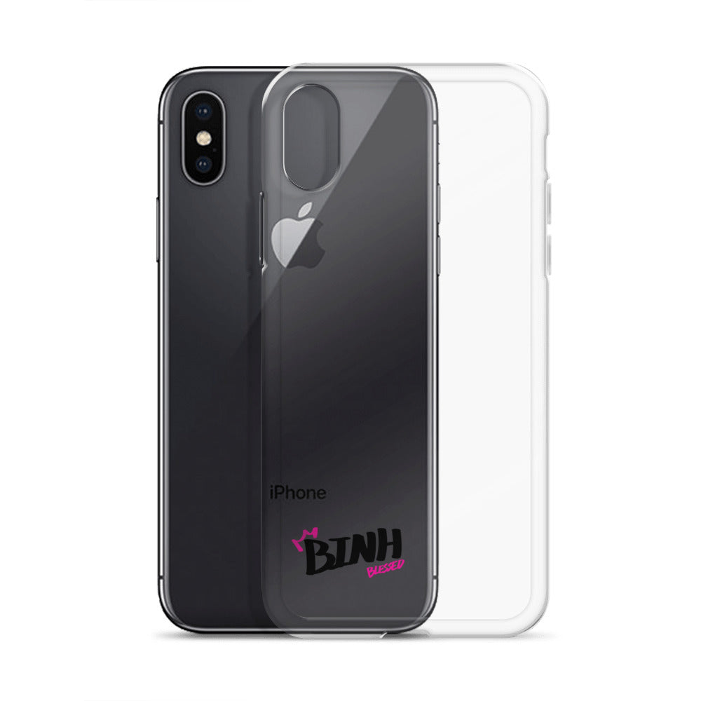 Clear iPhone Case - Binh Blessed