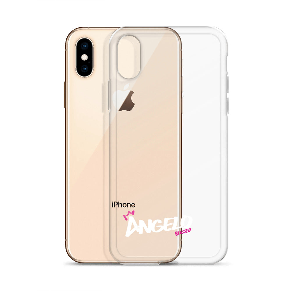 Clear iPhone Case - Angelo Blessed