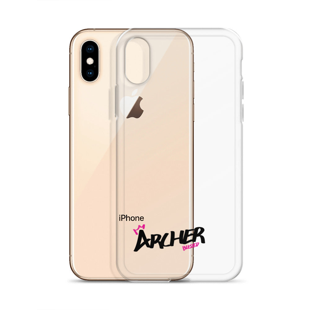 Clear iPhone Case - Archer Blessed