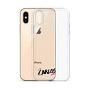 Clear iPhone Case - Carlos Blessed