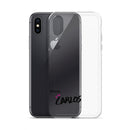 Clear iPhone Case - Carlos