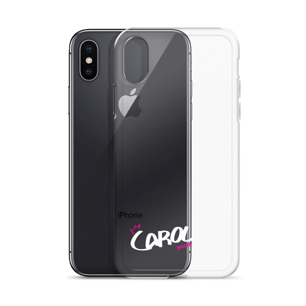 Clear iPhone Case - Carol Blessed