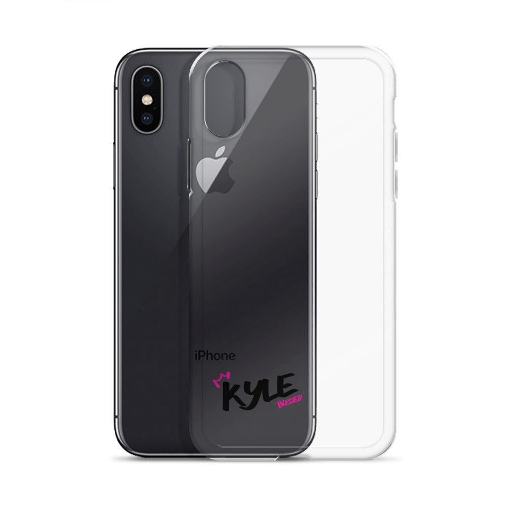 Clear iPhone Case - Kyle Blessed