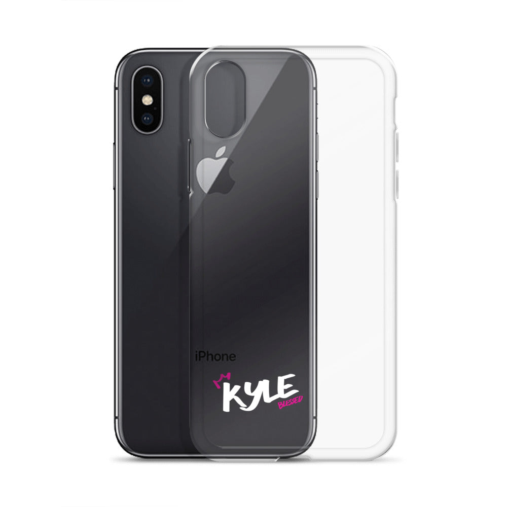 Clear iPhone Case - Kyle Blessed