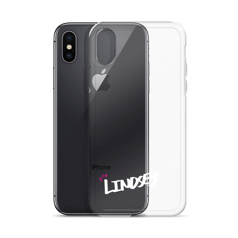 Clear iPhone Case - Lindsey