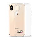 Clear iPhone Case - Luis Blessed