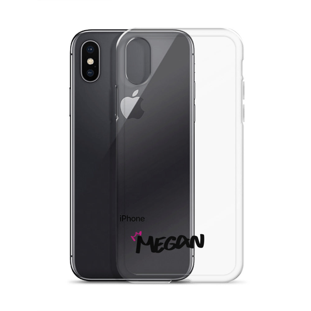 Clear iPhone Case - Megan