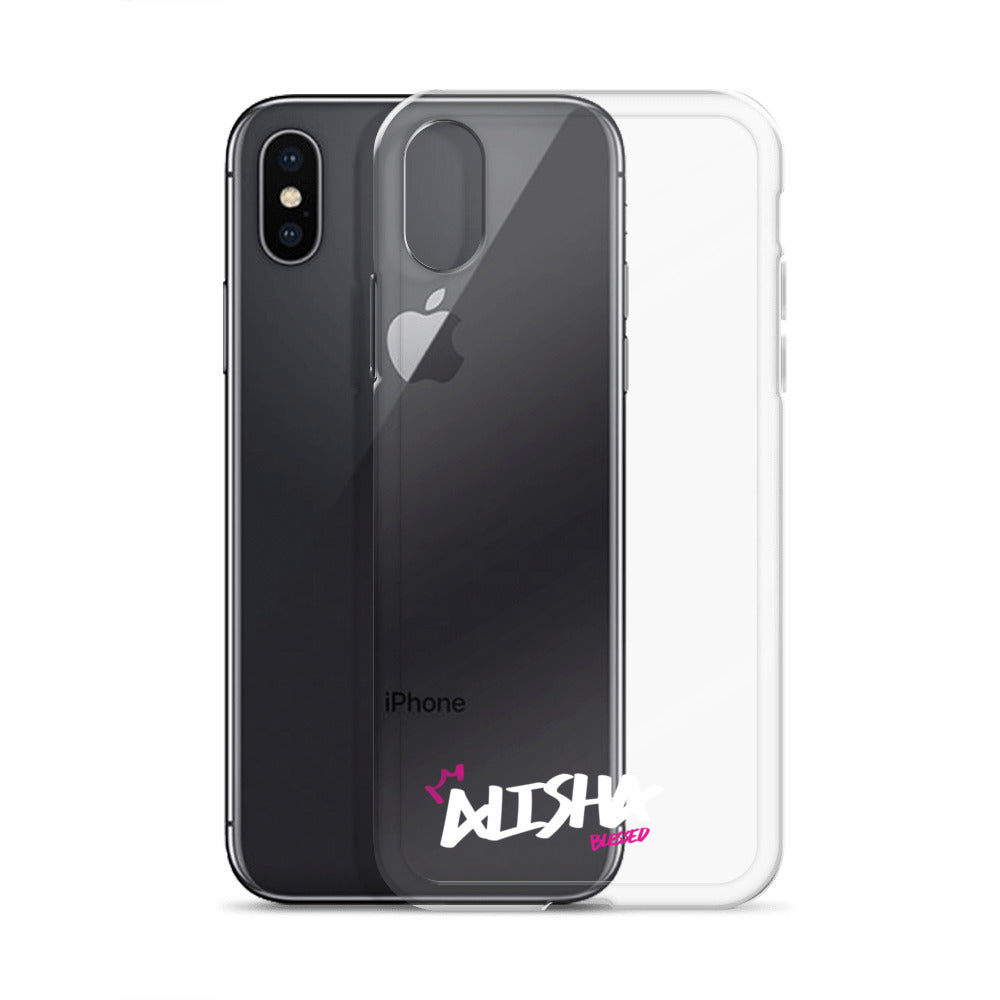 Clear iPhone Case - Alisha Blessed