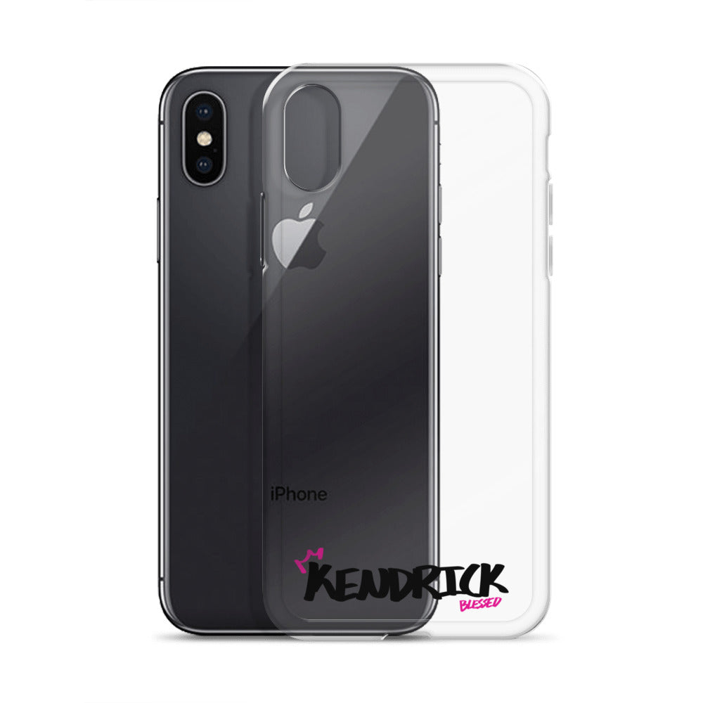 Clear iPhone Case - Kendrick Blessed