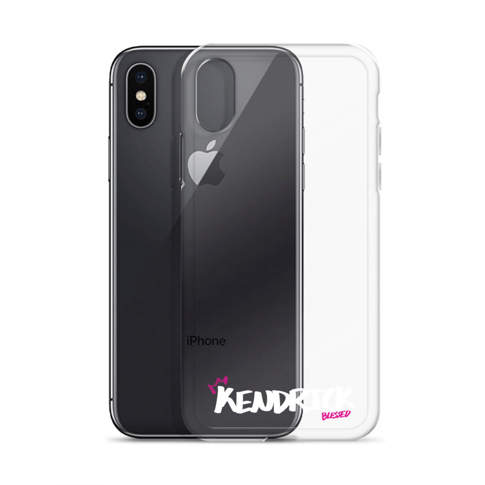 Clear iPhone Case - Kendrick Blessed