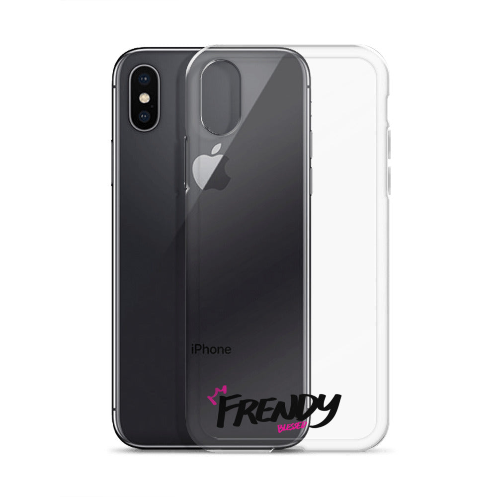 Clear iPhone Case - Frendy Blessed