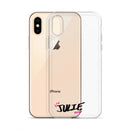 Clear iPhone Case - Julie Blessed