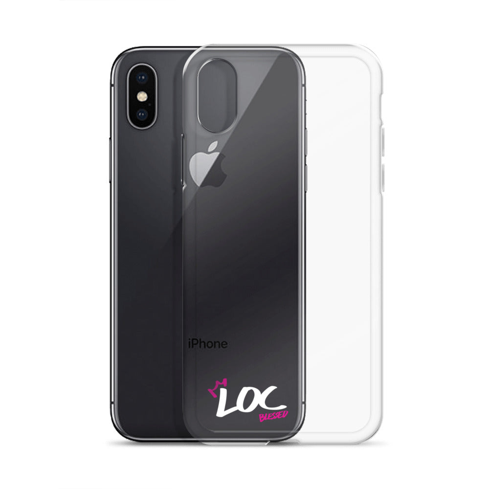 Clear iPhone Case - Loc Blessed