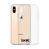 Clear iPhone Case - Lucas Blessed