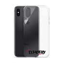 Clear iPhone Case - Timothy Blessed