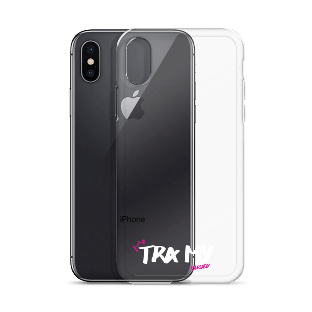 Clear iPhone Case - Tra my Blessed