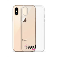 Clear iPhone Case - Tran Blessed