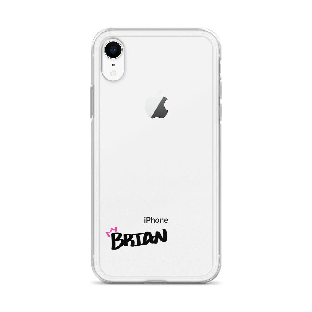 Clear iPhone Case - Brian