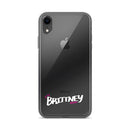 Clear iPhone Case - Brittney Blessed