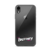 Clear iPhone Case - Brittney Blessed