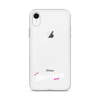 Clear iPhone Case - Brittney Blessed